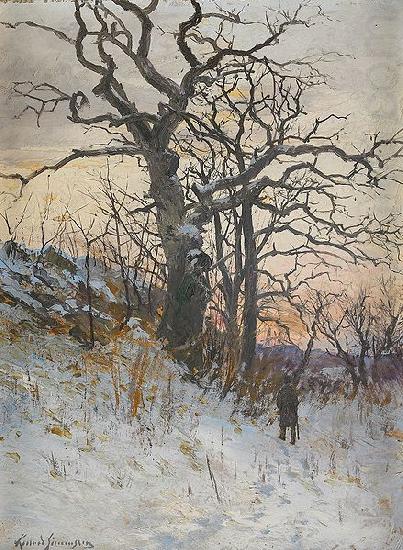The old oak, Karl Konrad Simonsson